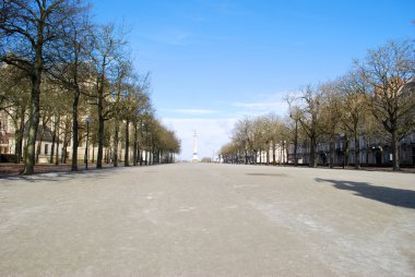 Nantes castle civarındaki kare