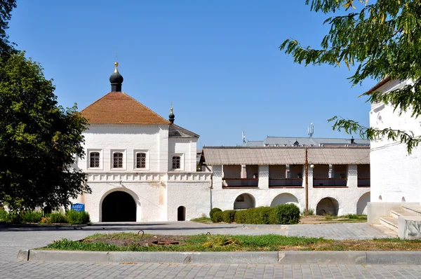 Mur Kremla Astrachań — Zdjęcie stockowe