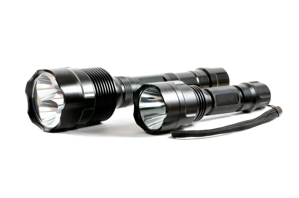 İki siyah flaslights