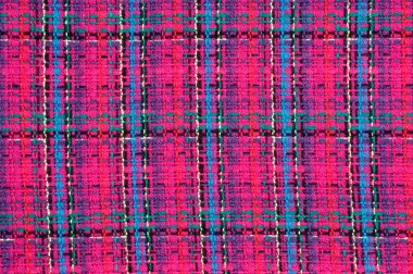 Ekoseli kırmızı kumaş arka plan