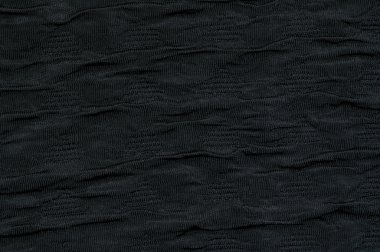 Yakın çekim gibi siyah kumaş arka plan dalga