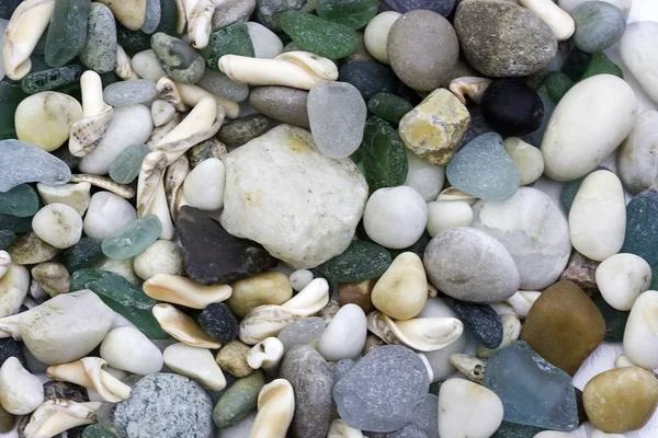Pebbles by the sea — Stock Photo, Image