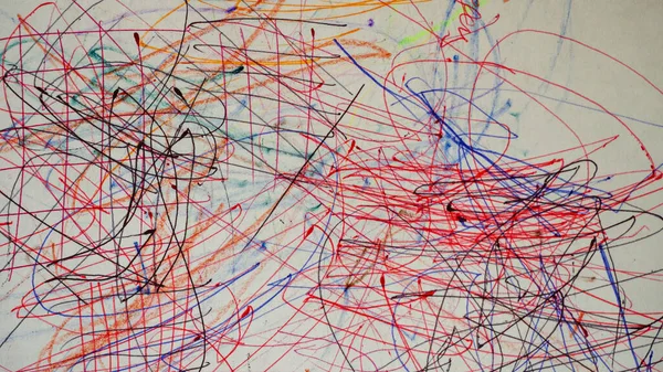 Abstract kalyaki malaki on a piece of paper