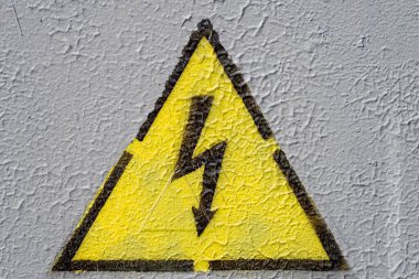 İşaretin desenli görüntüsü - İçeri girmezseniz öleceksiniz!