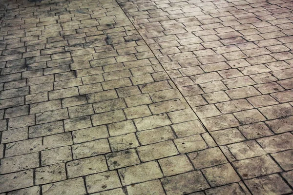 小石瓦の床の断片 — ストック写真