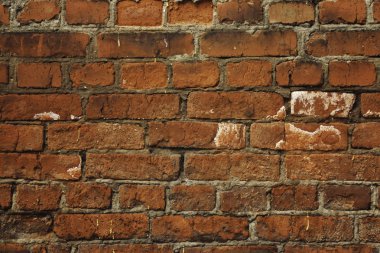 Kahverengi tuğla duvar