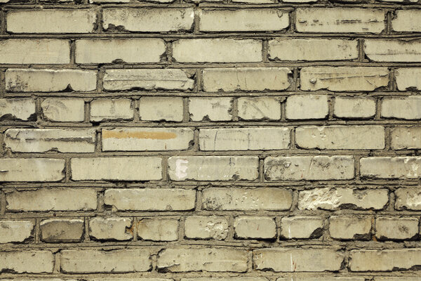 brick white wall