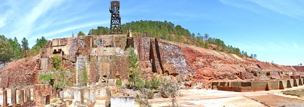 Nehir yatağı madenlerinde Riotinto, İspanya