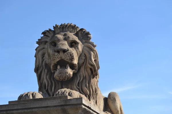 Leão na Ponte da Cadeia — Fotografia de Stock