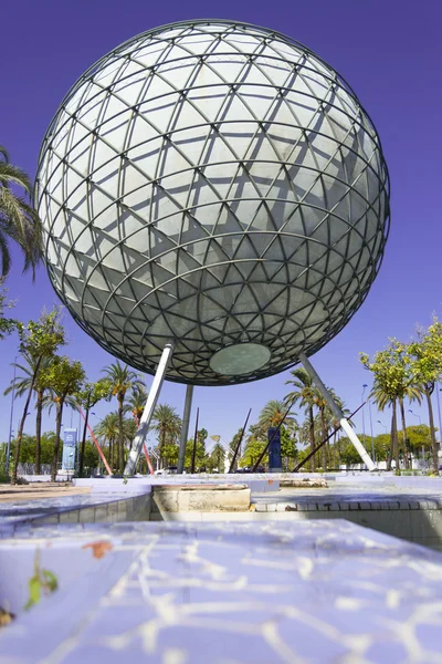 Esfera Bioclimática en Sevilla — Foto de Stock