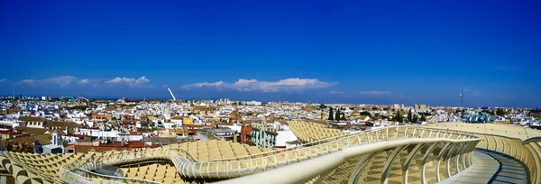 Sevilla-Blick vom metropol-Sonnenschirm — Stockfoto