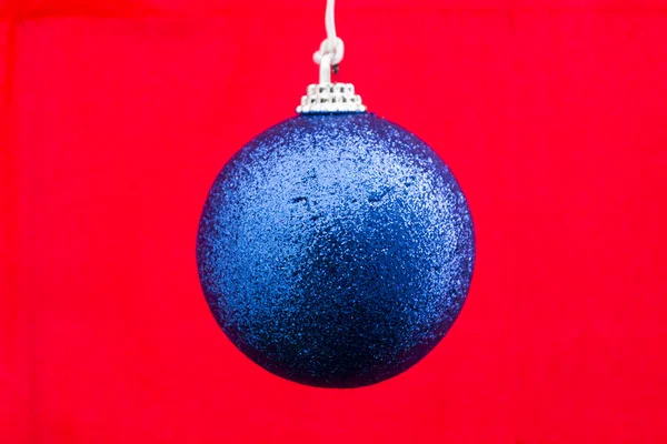 Kırmızı Arkaplanda Noel Süslemeleri
