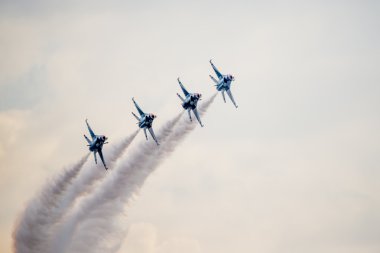 USAF F-16 Thunderbirds bir Airshow