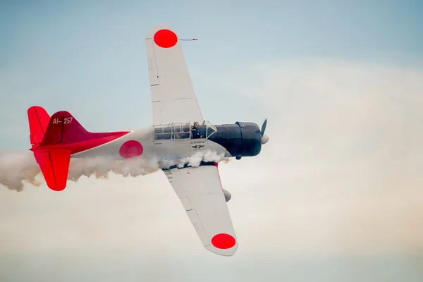 Ww2 японський військовий літак — стокове фото