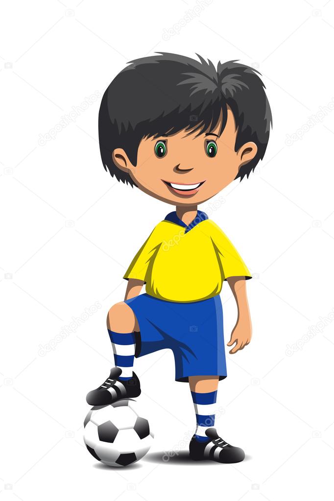 Soccer Player Standing With Soccer Ball Stock Photo By C Chekanovandrey Soccer Player Standing With Soccer Ball Stock Photo By C Chekanovandrey