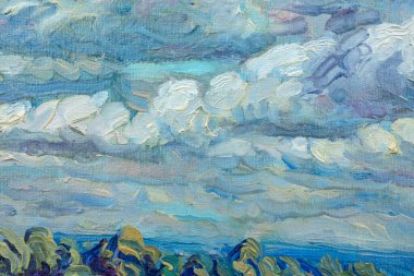 Güzel suluboya resim dokusu 