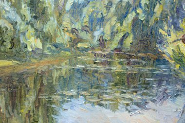 Güzel suluboya resim dokusu 