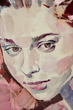 Kadın vücut parçaları boyası 