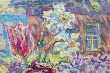 Güzel suluboya resim dokusu 