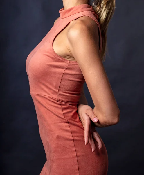 Beautiful Caucasian Young Woman Posing — Stock Photo, Image