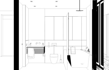 iç görselleştirme, 3 boyutlu illüstrasyon