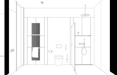 iç görselleştirme, 3 boyutlu illüstrasyon
