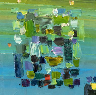 Renkli soyut resim dokusu 