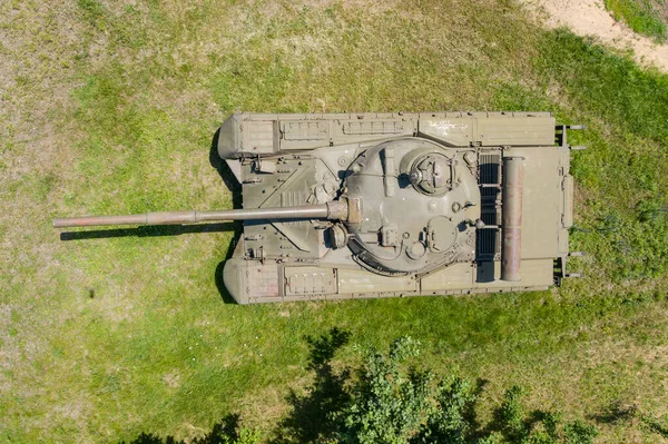 Blick Von Oben Auf Den Tank Park — Stockfoto