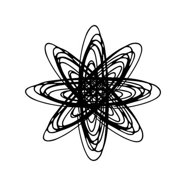 Vektör el çekilmiş yıldız