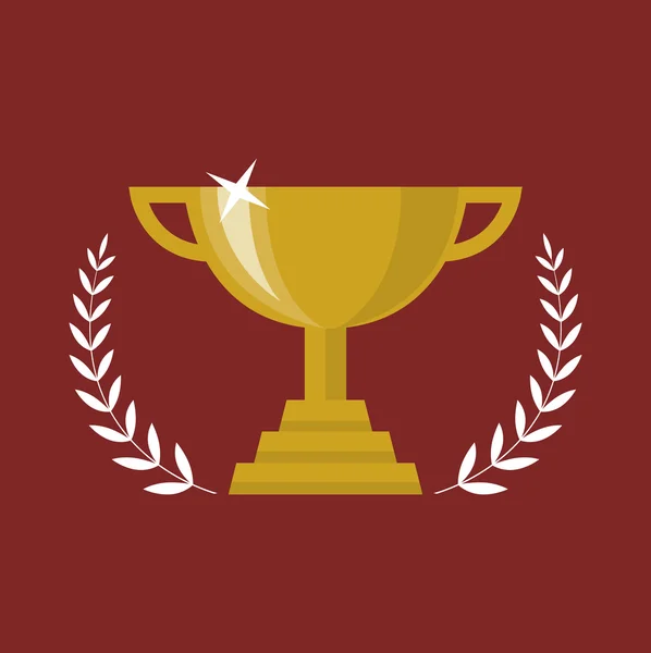 Winner gold cup — Stock Vector