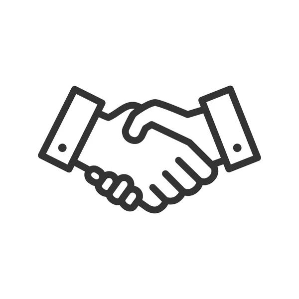 Handshake ikon — Stock vektor