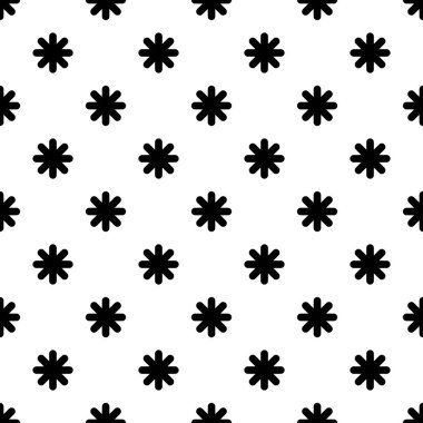 Vektörsüz kar taneleri deseni. Kar yağışı yılbaşı arkaplanı