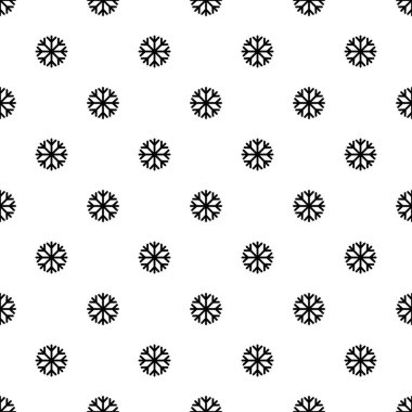 Vektörsüz kar taneleri deseni. Kar yağışı yılbaşı arkaplanı