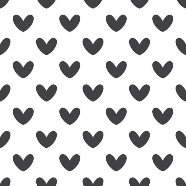 Vektörsüz kalp deseni. Sevgililer Günü geçmişi