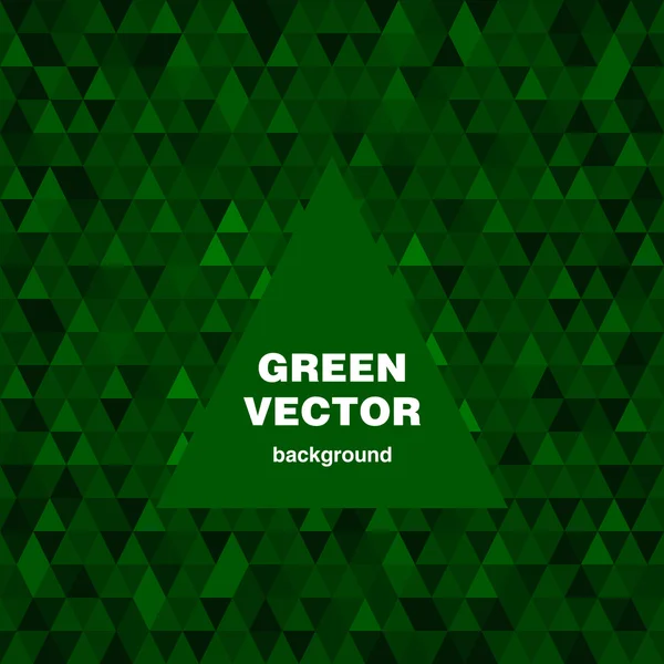 Green vector background — Stock Vector