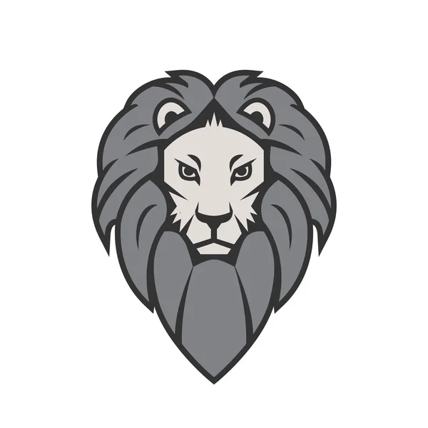Lion head icon — Stock Vector