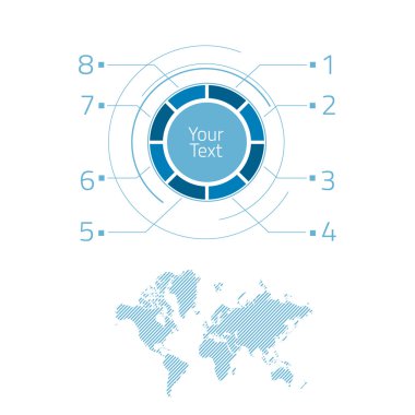 vektör öğeleri infographics