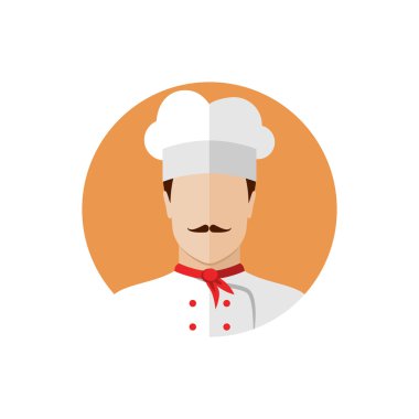 Profesyonel şef simgesi