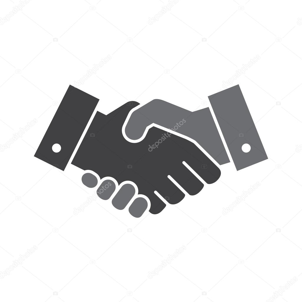 Vector handshake icon