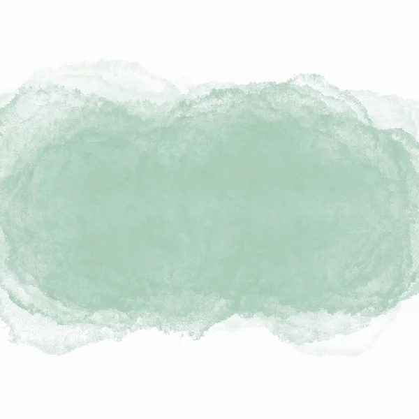 Soyut Bulut Beyaz Arka Planda Yeşil Mavi Dumanların Resmi Soyut — Stok fotoğraf