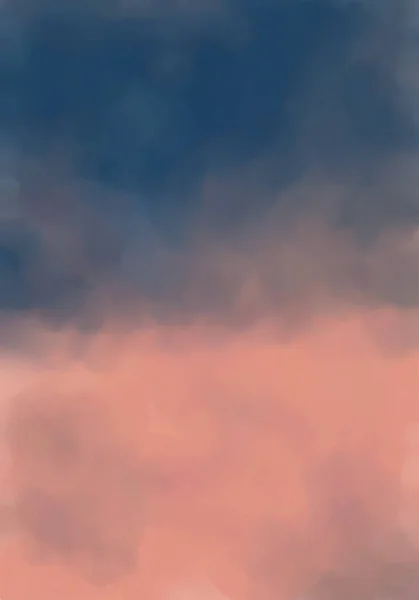 추상적 파랑의 불이꺼졌다 하늘의 — 스톡 사진