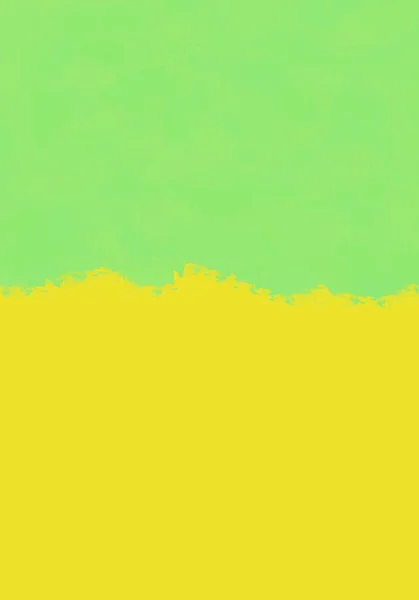Абстрактный Фон Зеленый Желтый Ярко Красящий Бланк Кисточка Фон — стоковое фото
