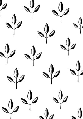 Çiçek izi. Tekstil, ambalaj kağıdı, tasarım. Beyaz arkaplan deseninde çiçekler