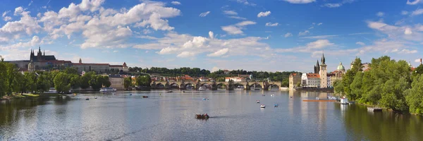 프라하, 체코 공화국 Vlata 강 — 스톡 사진
