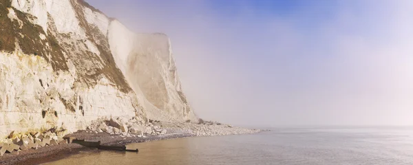 White cliffs at St. Margarets Bay near Dover, England — Stock Photo, Image