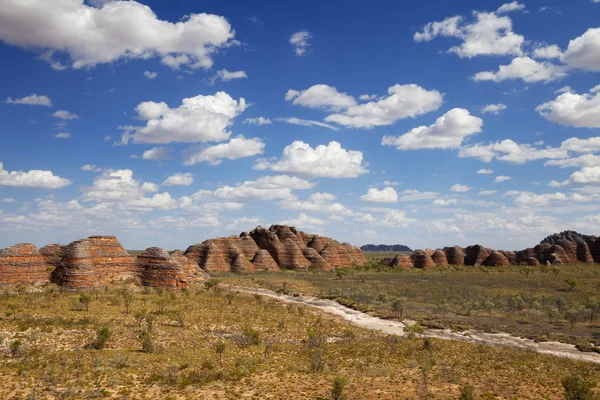 Purnululu National Park, Western Australia on a sunny day — Stockfoto