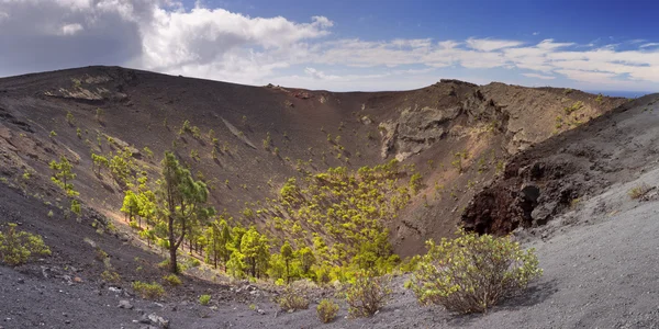 San Antonio crater on La Palma — Stock Photo, Image