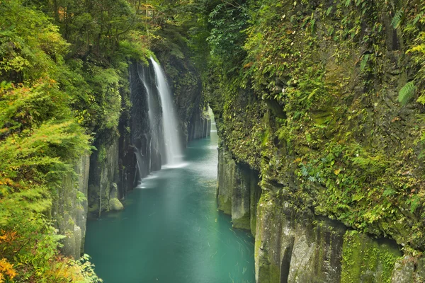 La garganta de Takachiho en la isla de Kyushu, Japón — Foto de Stock