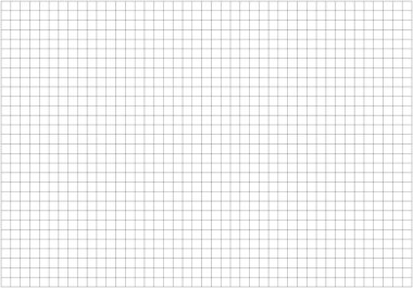 Geniş kareli şebeke kağıdı. Matematik şablonu. Siyah şebeke dokusu. Not defteri boş maketi. Eğitim arkaplanı. Okul için defter yapımı için tipografi şablonu. Vektör