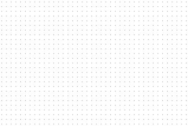 Mermi günlük deseni dokusu. Basit noktalı arka plan. Not defterleri için kareli noktalı şablon grafiği. Yazdırılabilir grafik sayfası tasarla. Vektör illüstrasyonu